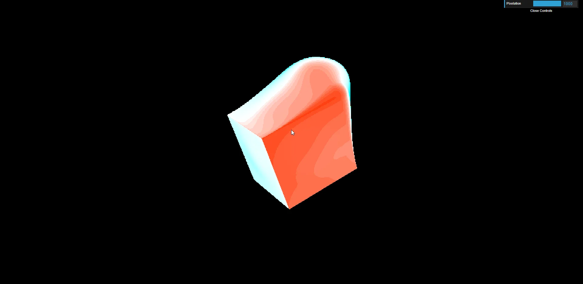 The Ray Marching demo utilizing GLSL fragment shaders